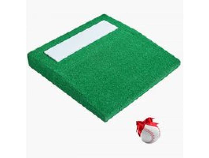 VEVOR Pitching Mound, tragbarer Baseball Pitcher Mound, 31 Zoll Pitching-Trainingsausrüstung (Oudoor / Indoor), Softball-Pitching-Hilfen mit Antifade-Rasen & Pitching-Gummi & Tragegriff