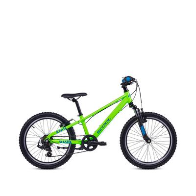 Jugendfahrrad S’COOL "S'COOL Xroc Pro 20-K7 Neon Green/Ocean" Gr. 26, grün (neon grün, ocean), Fahrräder, Kinder, 26cm, 20 Zoll (50,80cm)