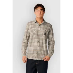 Rip Curl S-Series Solucel Flannel Hemd storm grey Gr. M