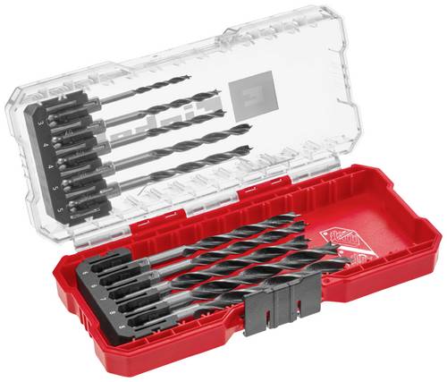 Einhell 108733 Holz-Spiralbohrer-Set 10teilig 3 mm, 4 mm, 5 mm, 6 mm, 7 mm, 8mm 1 Set