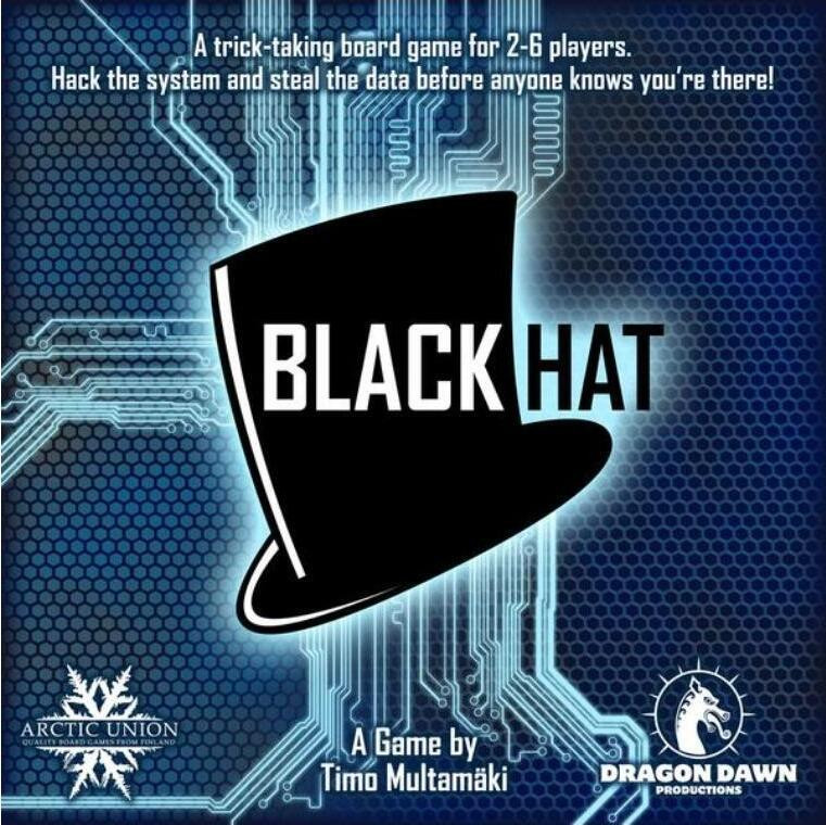 Black Hat bordspel over cyberhacking door Dragon Dawn voor kinderen vanaf 10 jaar