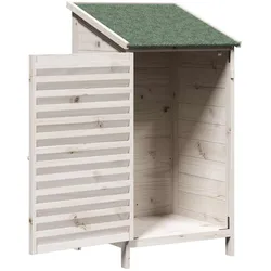 vidaXL, Gartenhaus + Gartenschrank, Aufbewahrungsschrank