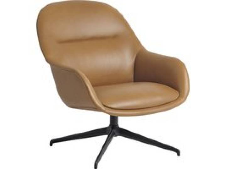 Muuto - Fiber Lounge Armlehnstuhl Swivel