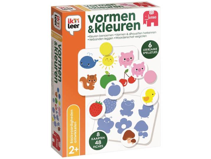 Jumbo Ik Leer - Educatief spel - Vormen en Kleuren - Vanaf 3 jaar