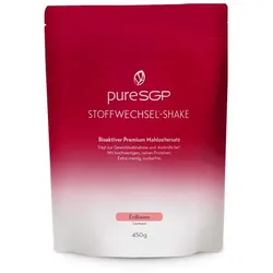 pureSGP STOFFWECHSEL-SHAKE Erdbeere 450 g Pulver