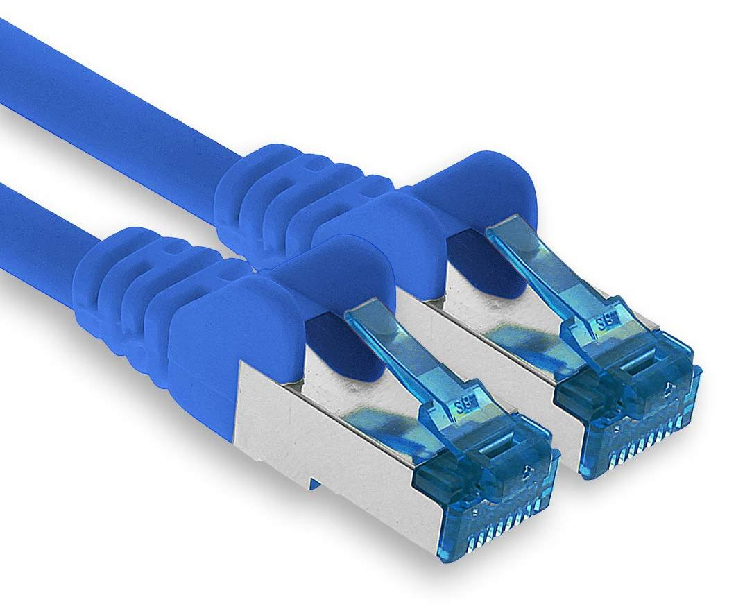 1aTTack.de CAT6 Ethernet LAN-netwerkkabel RJ45 - 15 meter - blauw