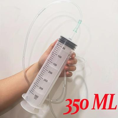 Uplift Essentials Multi Functional Precision Feeding Syringe Large Capacity Measurement Tool With 1M Hose 350ml