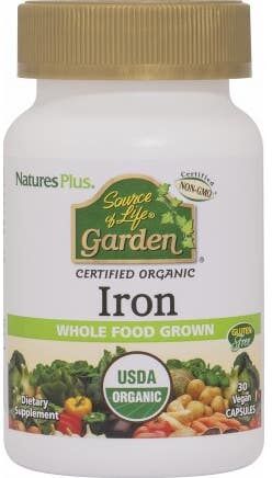 NaturesPlus Nature's Plus Garden Hierro 30 caps