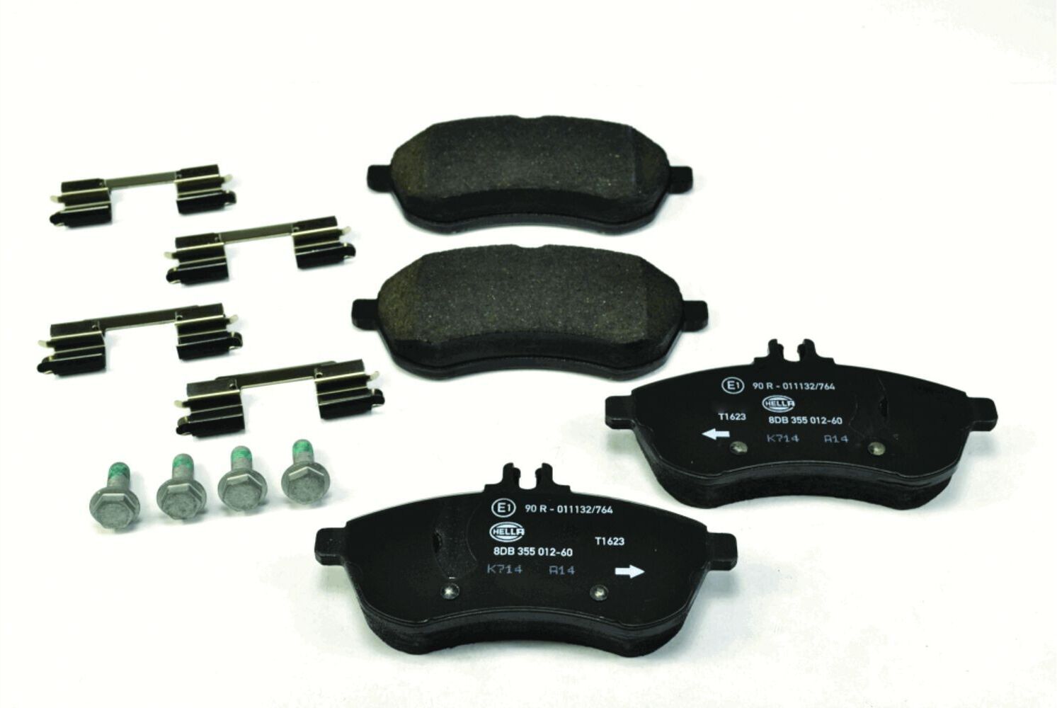 HELLA 8DB 355 012-601 Brake pad set