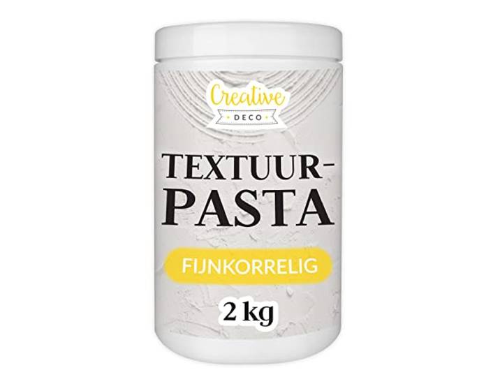 Creative Deco Structuurpasta Fijnkorrelig 2 kg Witte