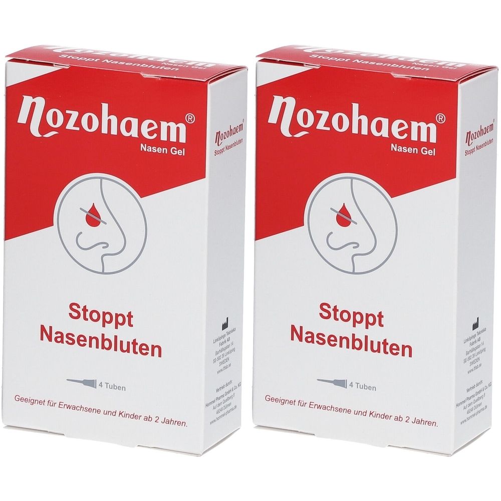 Nozohaem Nasen Gel Tube 2x 2x4x5 ml Nasengel