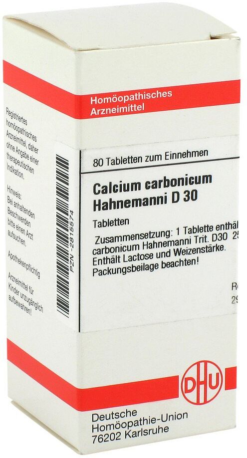 DHU Calcium Carbonicum D30 Tabletten Hahnemanni
