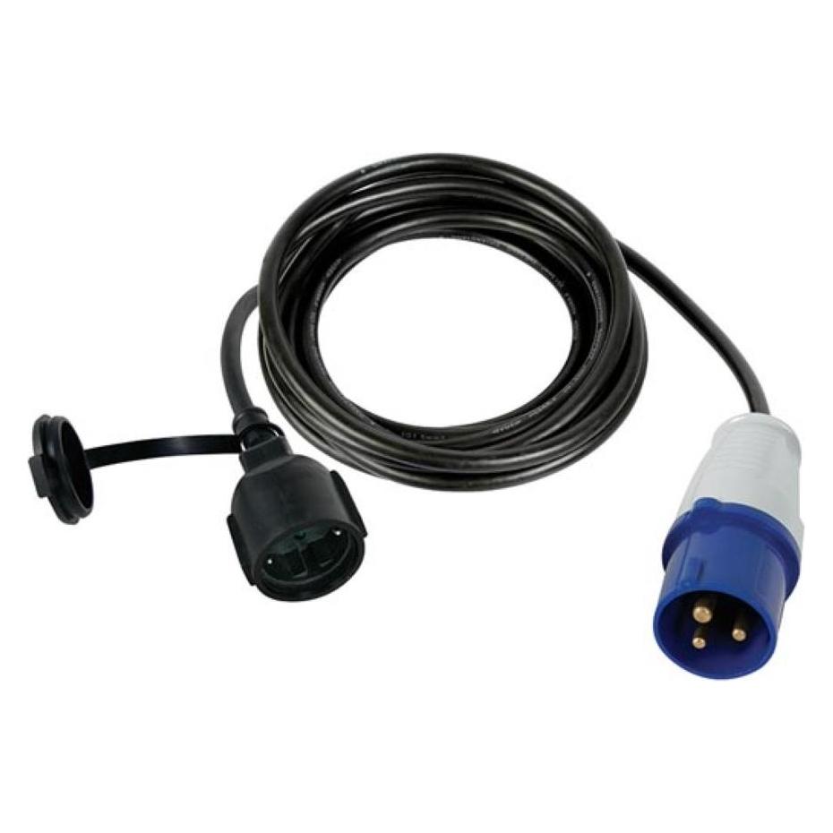 Velleman Kabel - Kupplung Auf Cee-Stecker - 3 m - Schutzkontakt (Deutsches System) (3 m) (ECEEC3M-3-G)
