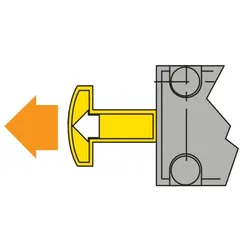 ABB IS2-EV1145 Schließerkontakt, Zubehör AM2/IS2 Gehäuse