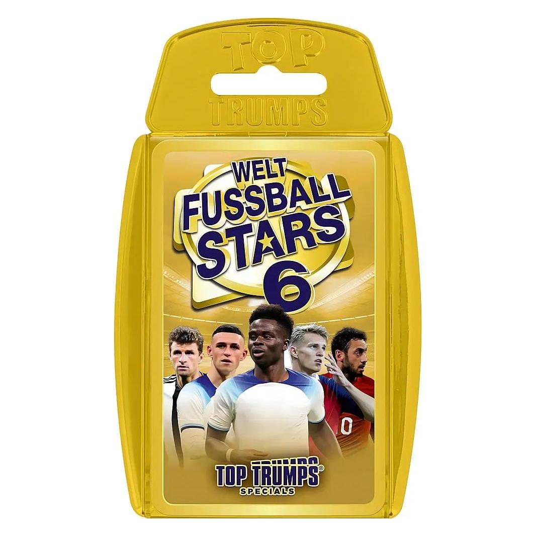 Magni Kartenspiel Top Trumps Weltfussball Stars 6 (Deutsch, 2 Spieler) (WIN60257)