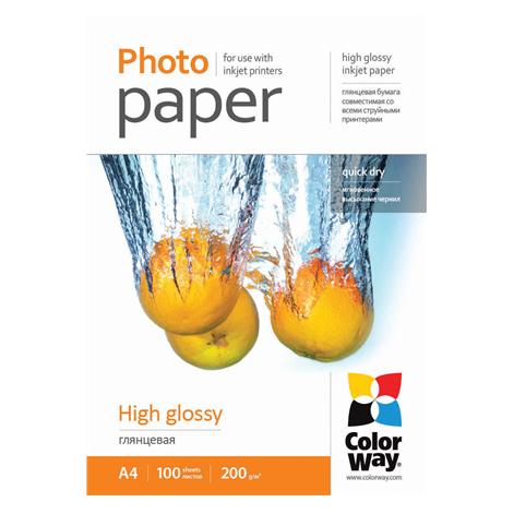 Colorway High Glossy (200 g/m², A4, 100 Stk.) (PG200100A4)