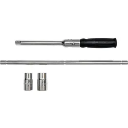 Klappbarer Radmutternschlüssel im Etui, YATO YT-08035 Steckschlüssel 17-23 mm