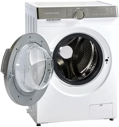 Scandomestic Wmf1408wa - Vaskemaskine, Hvid