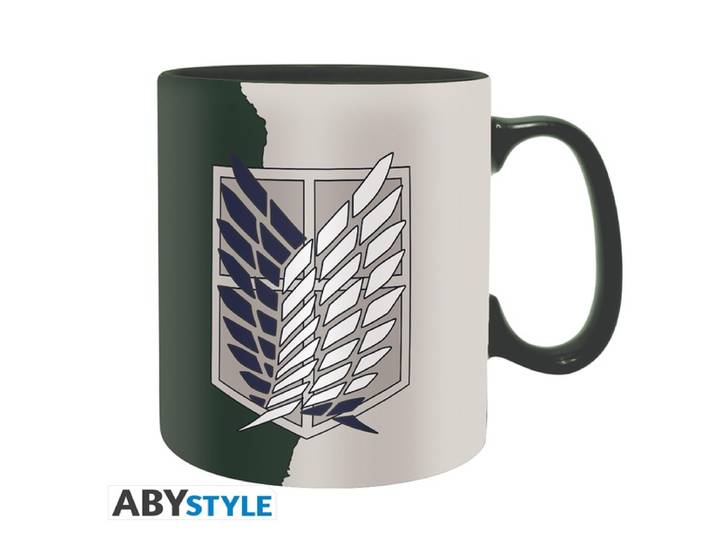 ATTACK ON TITAN - Mug - 460 ml - Emblème S4