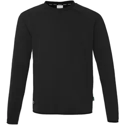 uhlsport ID Sweatshirt Kinder schwarz 140