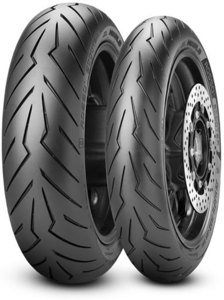 Pirelli DIABLO ROSSO SCOOTER 130/70-12 TL, Motorradreifen hinten