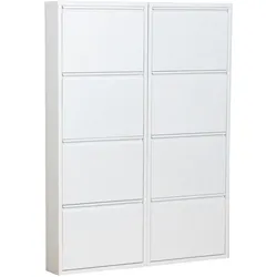 Ebuy24, Schuhschrank, Pisa (101 x 16 x 140 cm)