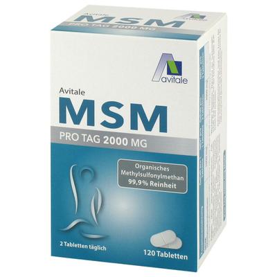 MSM 2000 mg Tabletten 120 St