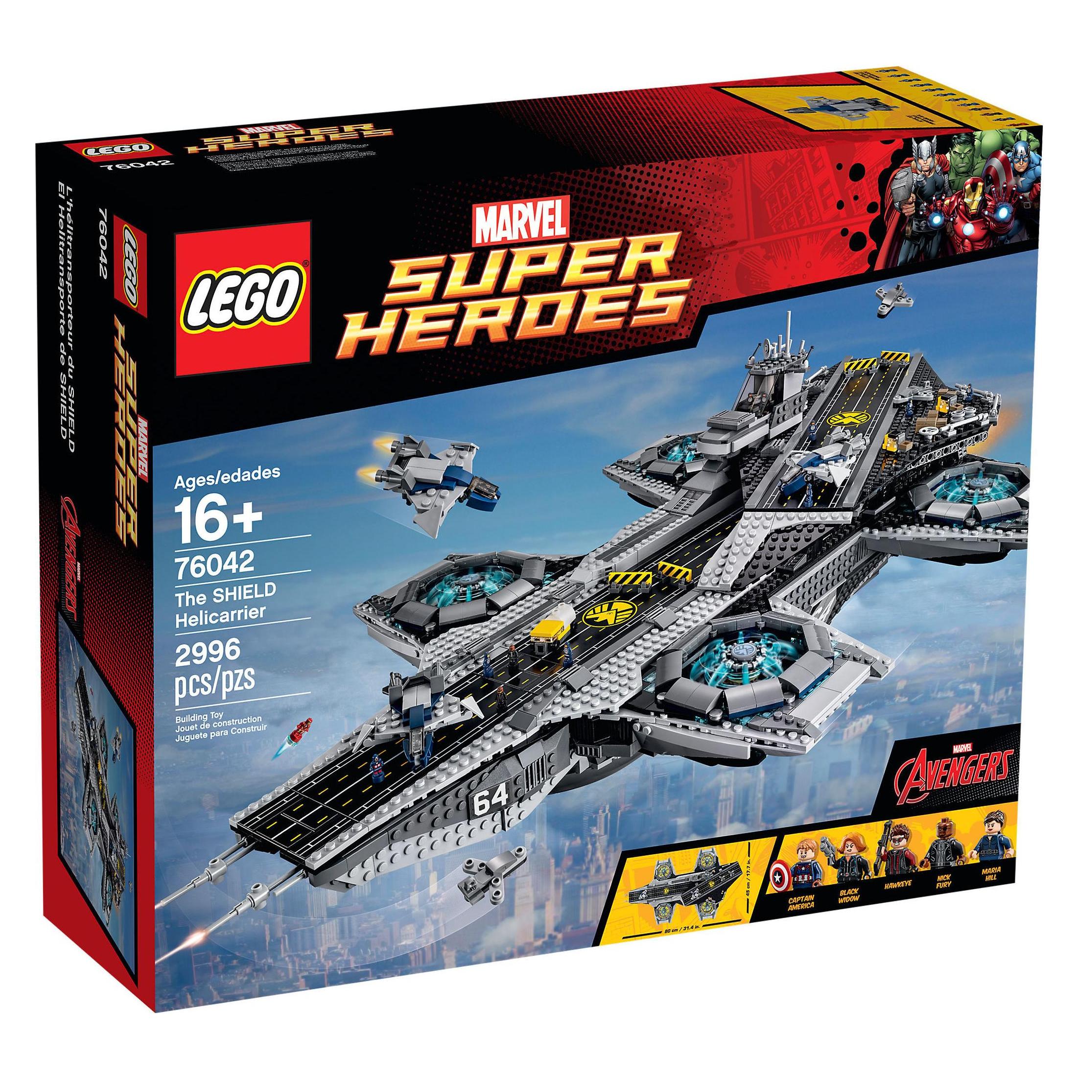 LEGO The Shield Helicarrier (76042, LEGO Marvel, LEGO Seltene Sets) (76042)