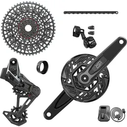 Schaltgr.set SRAM X0 T-TypeEagl.AXS EMTB Bosch,160mm,36Z,XS-1295,10-52Z