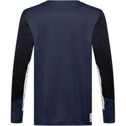 Fox, Jungen, Velotrikot, Yth Defend LS Jersey (M), Blau, M