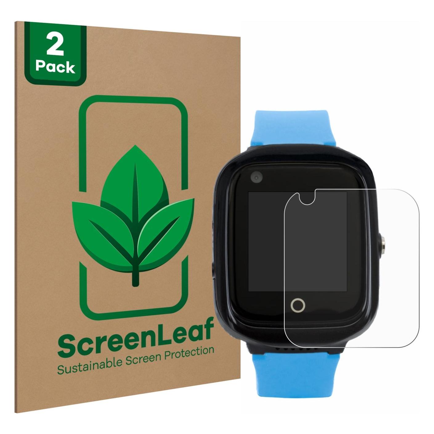 ScreenLeaf Schutzfolie für One2Track Connect NEO Displayschutz Display Schutz Folie Klar Transparent (6156925)