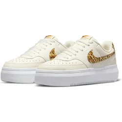 NIKE Court Vision Alta Plateau Sneaker Damen 004 - phantom/sesame-white-summit white 44