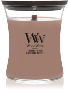 Woodwick Crystal Ginger vela perfumada com pavio de madeira 275 g. Crystal Ginger