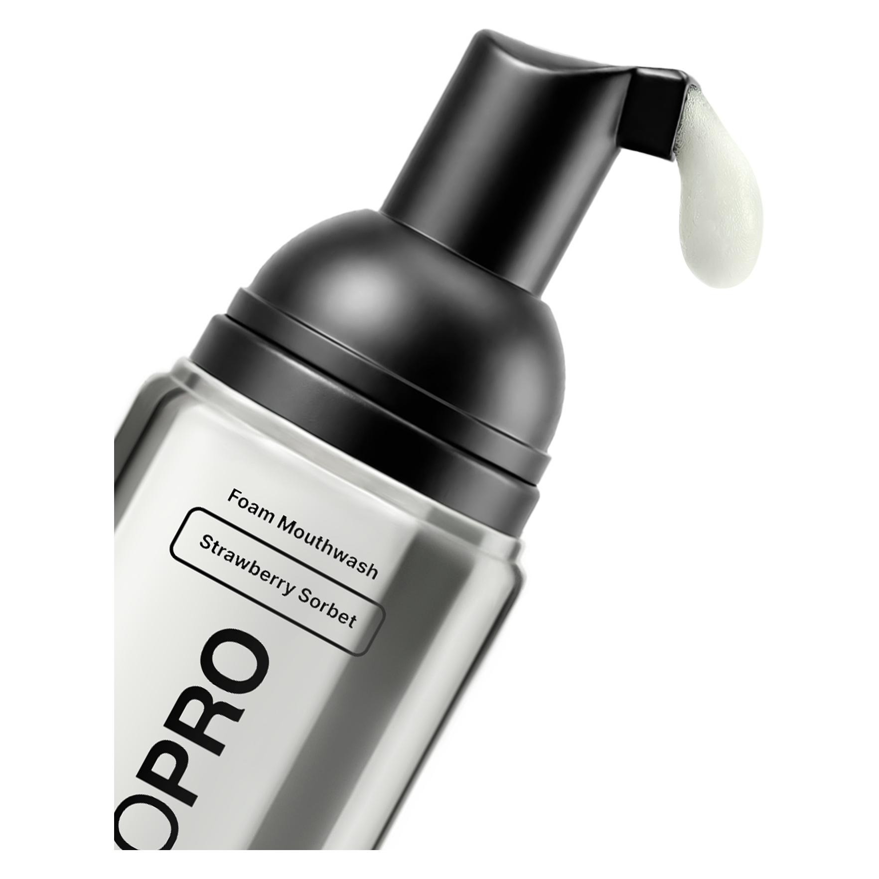 InoPro Foam Mouthwash Strawberry Sorbet 2.03 fl oz (60 ml, Mundwasser) (1230000317207)