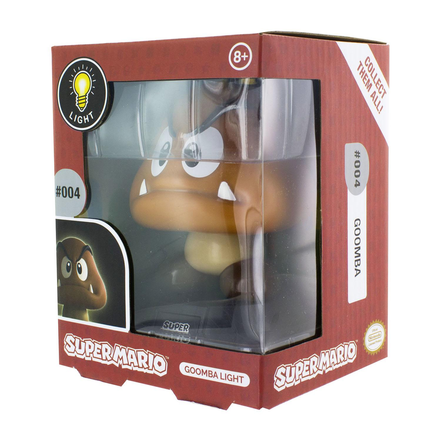Paladone Super Mario Goomba 3D LED Nachtlamp voor op tafel