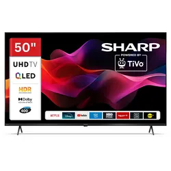 Sharp 50HM5745E QLED Fernseher 50 Zoll Smart TV by TiVo 4K UHD Fernseher mit HDR Dolby Vision (2026)