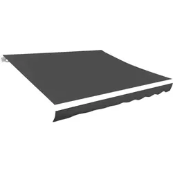 vidaXL Markisenbespannung Canvas Anthrazit 600×300 cm