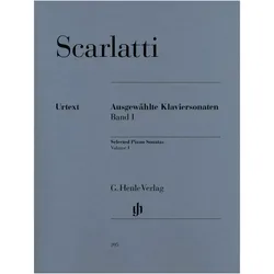 Ausgewählte Klaviersonaten 1, Fachbücher von Bengt Johnsson, Domenico Scarlatti