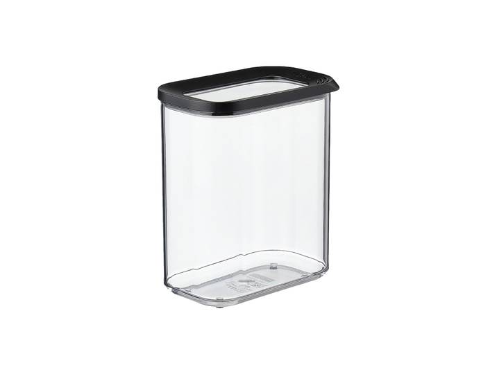 Vorratsdose MEPAL Vorratsdose Modula 1500 ml , schwarz, Kunststoff, Lebensmittelaufbewahrungsbehälter, Vorratsdose