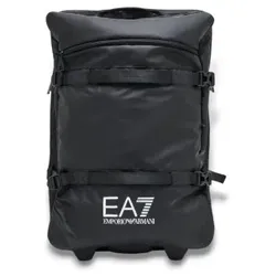 EA7 Unisex. 7X000296_AF18386 Koffer Cabin schwarz (OSFA), Lässig, Polyester