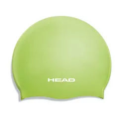 Head Cap Silicone Flat JR - Badekappe - lime #