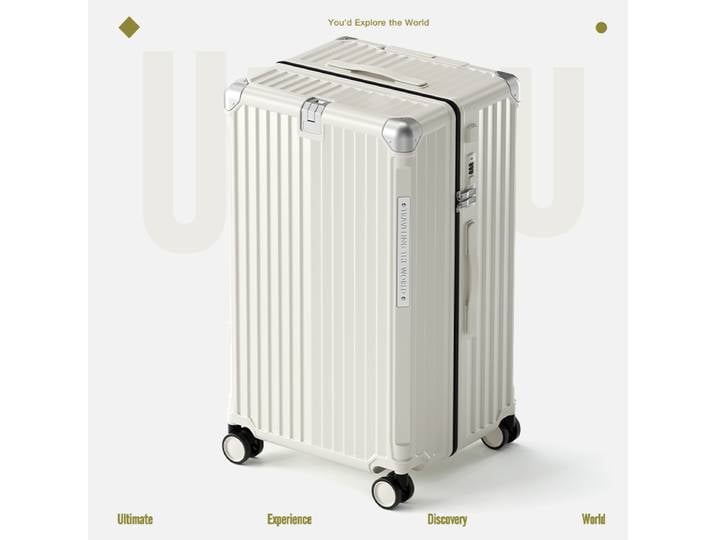 Valise multifonctionnelle grande capacité 30 pouces, cadre en aluminium épais et robuste, valise de voyage, boîtier de chariot, bagages Extra Large