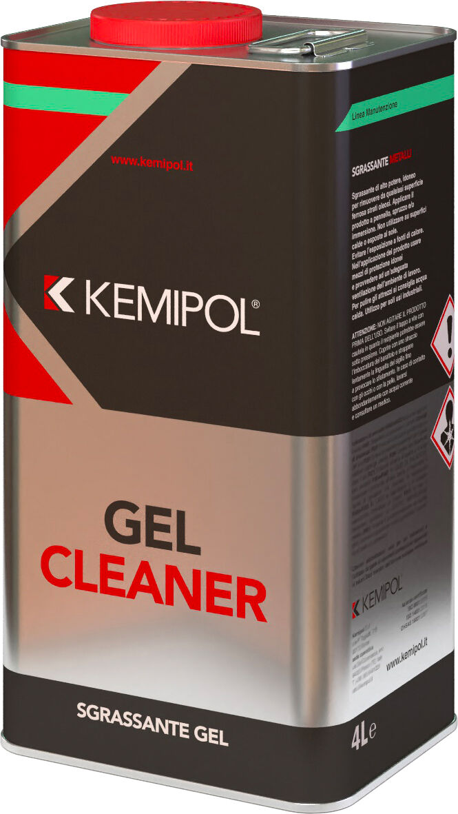 kemipol Dsmck0004 Sgrassante Per Metalli Gel Cleaner Lt.4 Pezzi 4 - Dsmck0004