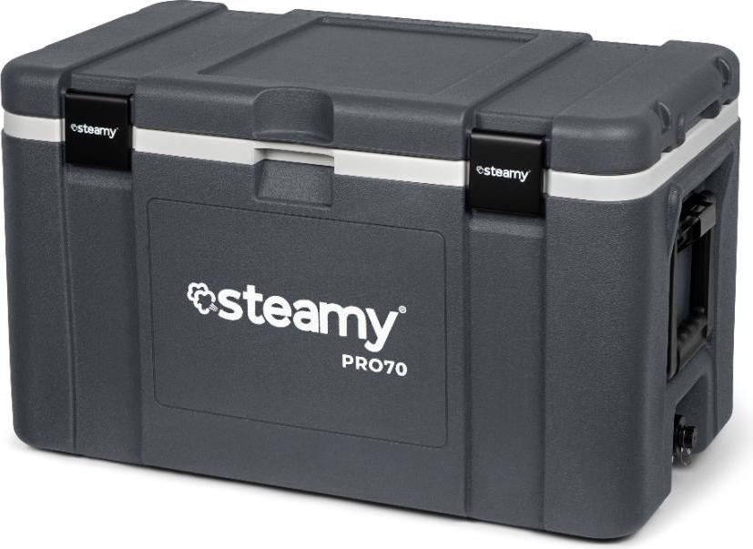 Steamy Pro 70 koelbox, 70 liter, grijs