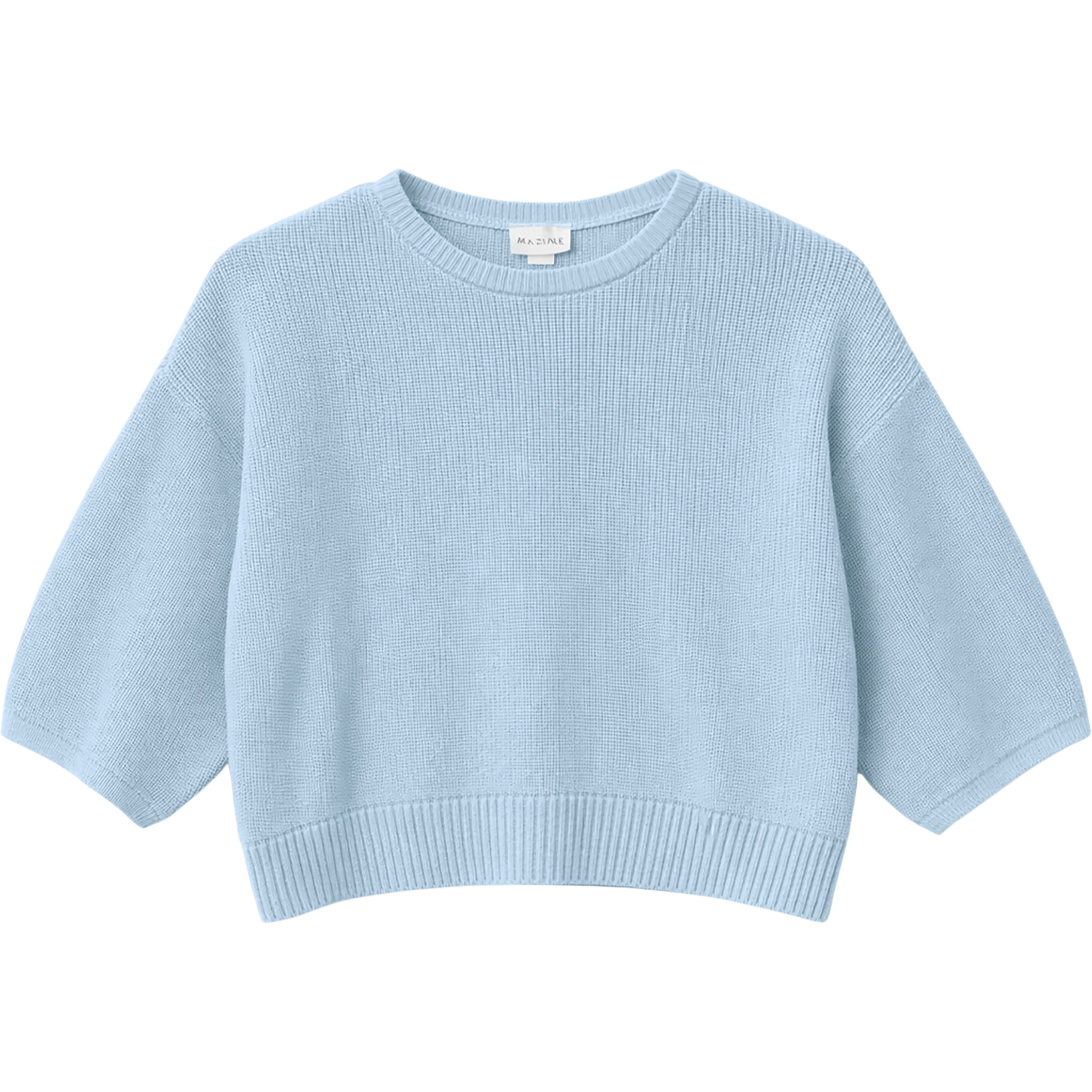 Mazine Half Sleeve Knit Damen Pullover blau Größe S Lifestyle Hautfreundlich
