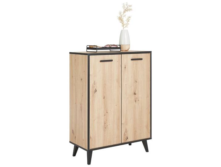 Schuhschrank in Eichefarben