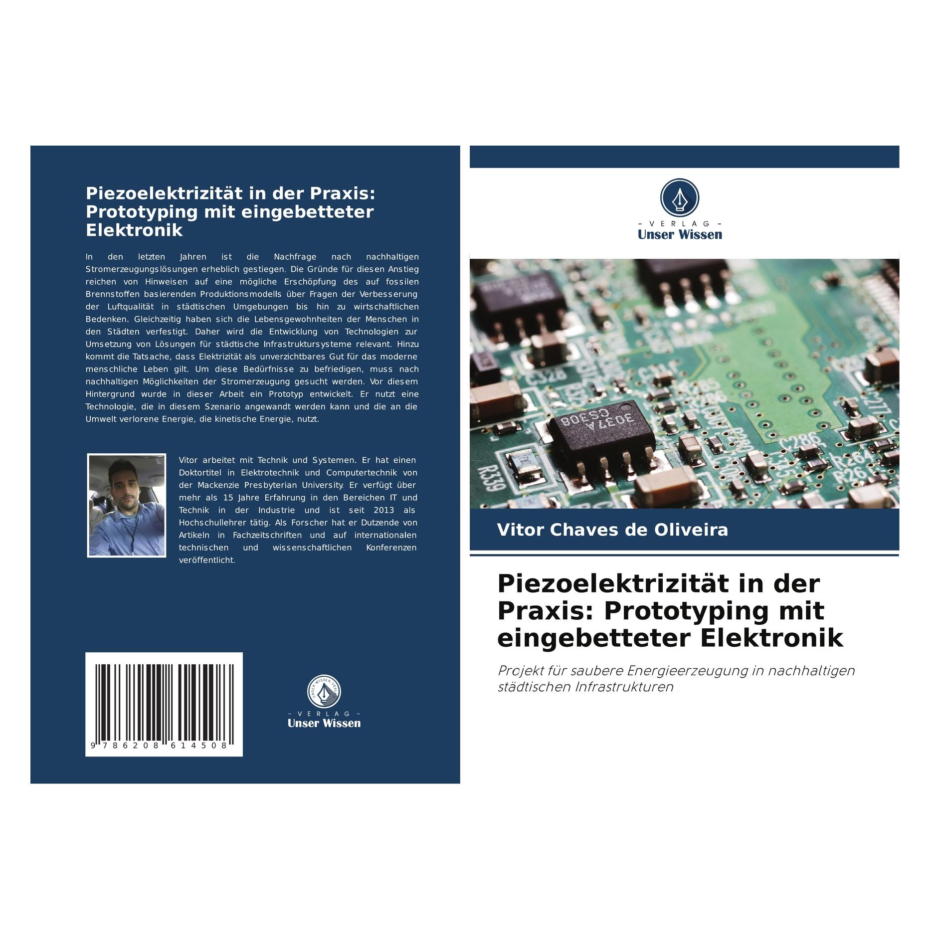 Bod Piezoelektrizität in der Praxis: Prototyping mit eingebetteter Elektronik (Deutsch, Softcover, Vitor Chaves de Oliveira) (57201499)