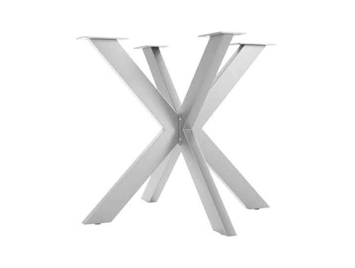 SOTECH Tischgestell Spider Höhe: 710 mm x Breite: 850 mm x Länge: 850 mm Edelstahl SS201 gebürstet / belastbar bis 250 kg / Schwerlast Tisch-Beine für DIY-Projekte, Esstische