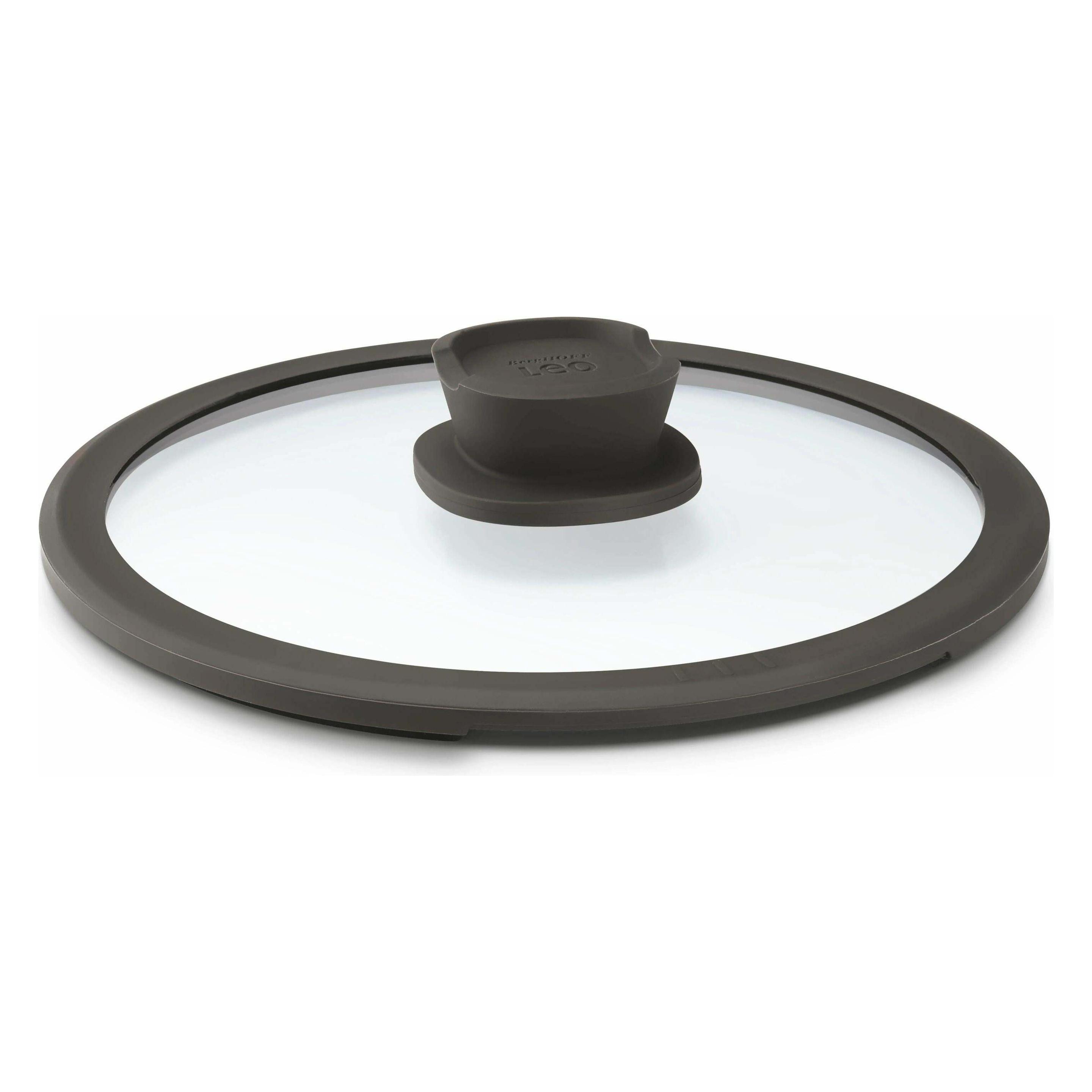 BergHoff Pfannendeckel Leo Stone+ 28 cm, Schwarz, Materialtyp: Glas (28 cm, Glas) (3950324)