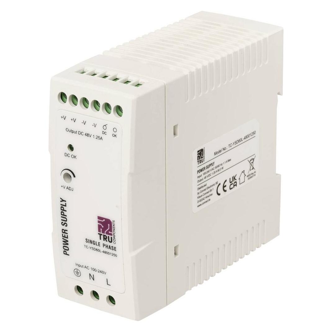 Tru Components TC-14382308 Hutschienen-Netzteil (DIN-Rail) Verbrauch (StandBy) 0 (TC-14382308)